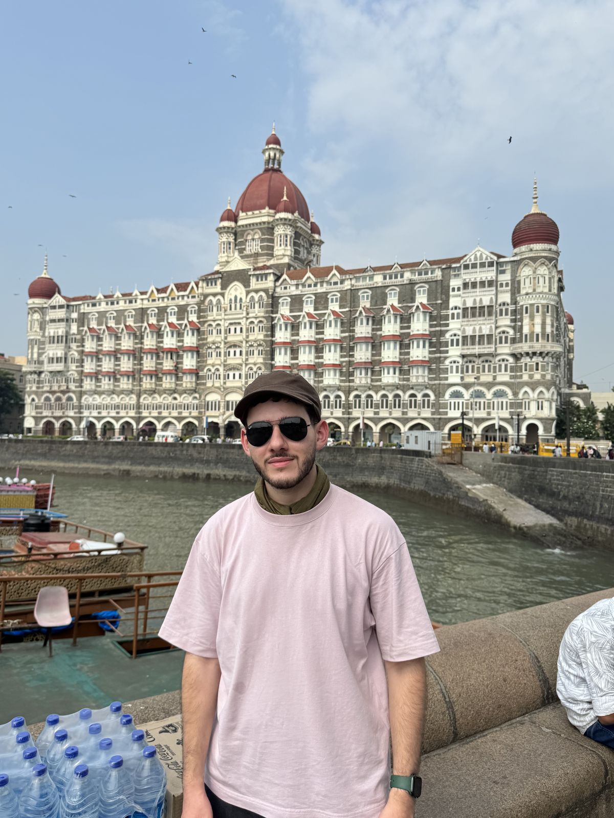 The Taj Mahal Palace hotel from the harbour