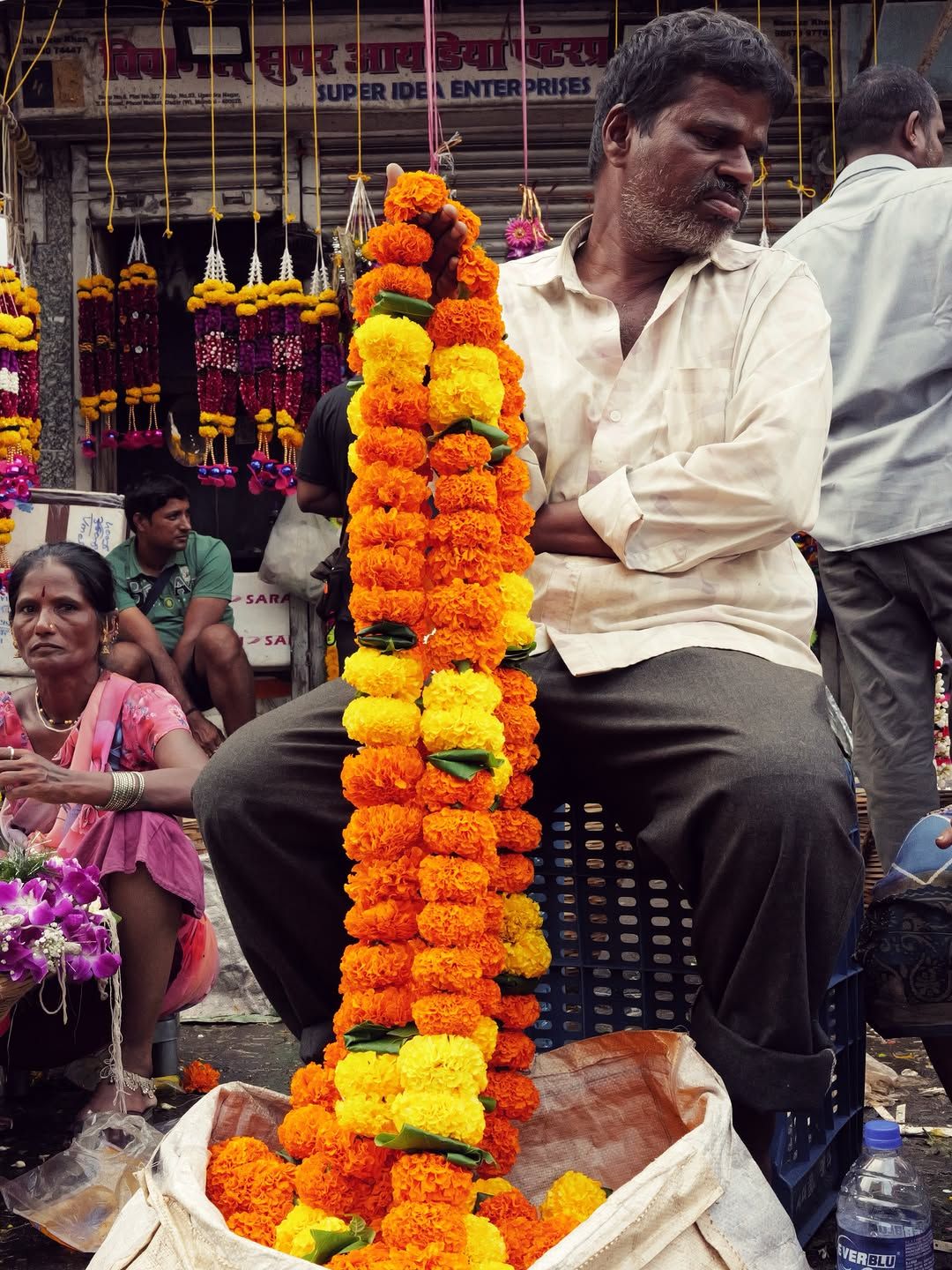 Dadar flower market